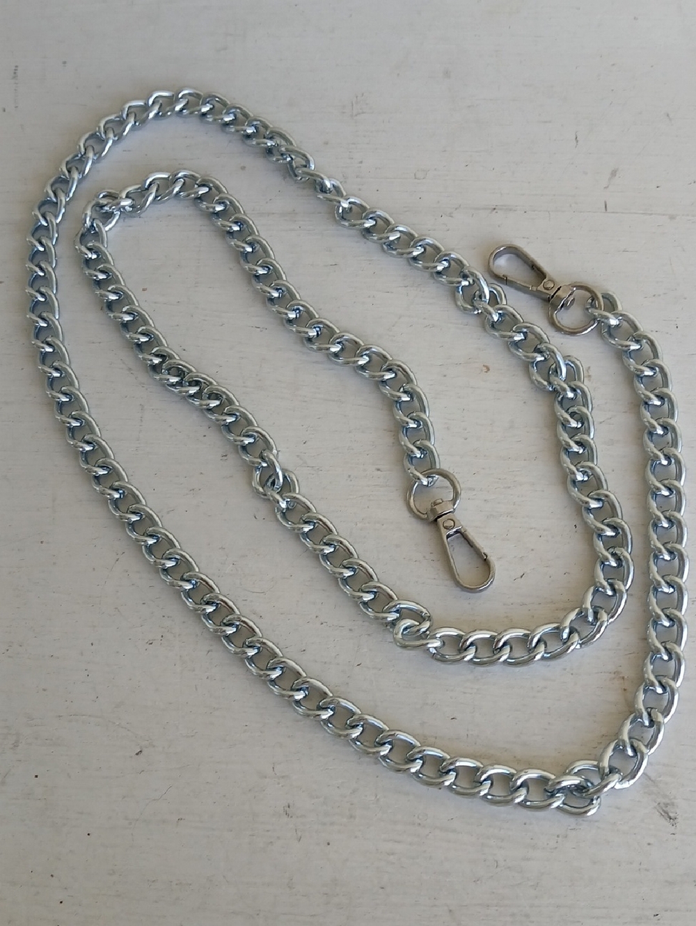 Silver Chain Strap Replacement Crossbody Bag Strap